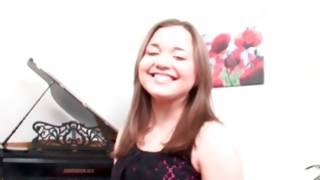 Sluttish woman showing to a guy her perfect butthole